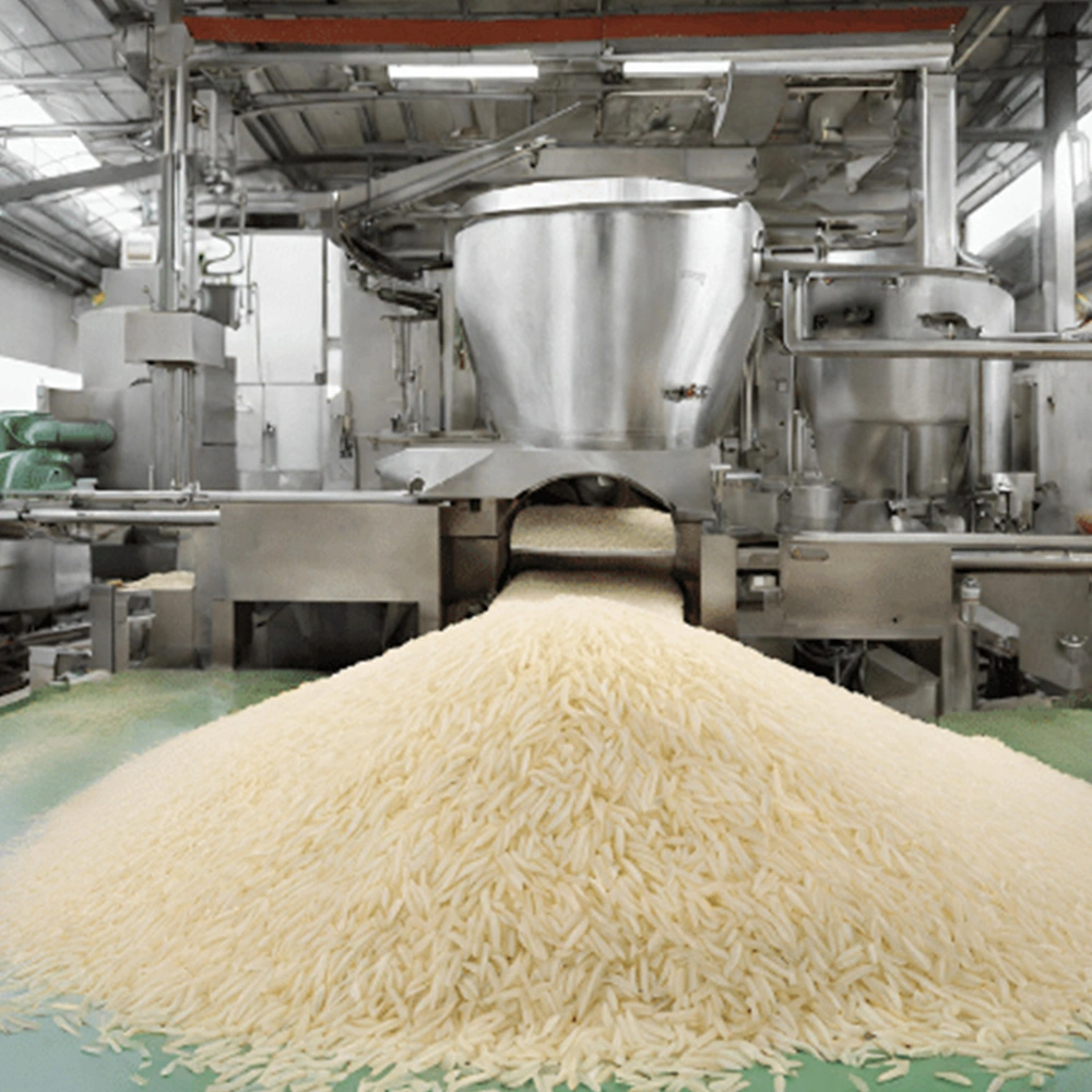 Raw rice milling and processing
